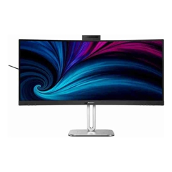PHILIPS 34&quot; (21:9) CURVE WQHD Monitor, HDMI, DP, USB-C, RJ45, SPKR, H/ADJ, 4YR