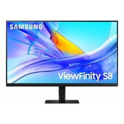 SAMSUNG 27&quot; (16:9) UHD IPS MONITOR, DP, HDMI, HDR400, USB-C, USB(3),LAN, H/ADJ, VESA, 3YR