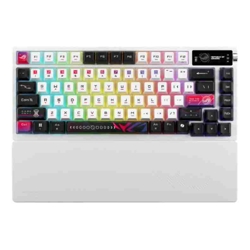 ASUS ROG AZOTH X STORM SWITCH. ROG NX V2 Mechanical Switches, Dye-sublimated, Semi-translucent keycaps, Metal top cover, gasket mount