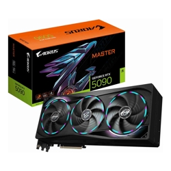 Gigabyte AORUS GeForce RTX 5090 MASTER 32G, 2655 MHz, CUDA 21760, 28 Gbps, GDDR7, 512 bit, PCI-E 5.0, PSU 1000W, DisplayPort 2.1b *3 HDMI 2.1b *1