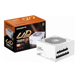 Gigabyte UD750GM ICE PG5 750W ATX PSU Power Supply  80+ Gold &gt;90%  Black Flat Cables Single +12V Rail Japanese  &gt;100K Hrs (NEW)
