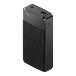 Cygnett ChargeUp Reserve 3rd Gen 20K mAh Power Bank-Black(CY4766PBCHE),Triple Port(Dual USB-C 30W/15W + 1xUSB-A 18W),40cm USB-C Cable,2 Years Warranty
