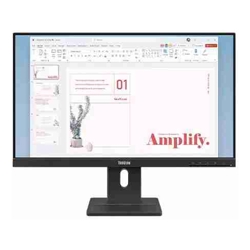 Lenovo 64BAMAR1AU, ThinkVision E24-40, 23.8&quot; FHD IPS Monitor, 1920 x1080, 16:9, 4ms,100Hz, 1xHDMI, 1xDP, 1xVGA, Speaker, VESA, Height Adjustavle, Pivot, Swivel, Tilt, 3 Year Warranty