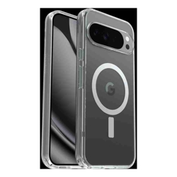 OtterBox Symmetry Clear Magnets Google Pixel 10/Pixel 10 Pro - Case Clear (77-98095), DROP+ 3X Military Standard, 7 Years Warranty
