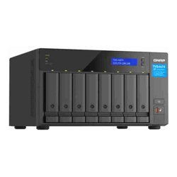 QNAP TVS-h874-i7-32G, 8-bay QuTS hero NAS, Intel Core i7 12-core (8P+4E) /20-thread Processor, 32GB SO-DIMM  DDR4(max.64GB), 8 x 2.5&quot;/3.5&quot; SATA HDD, 3 Yrs WTY