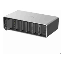 Lexar -LPWF800N-4A1NAU-Professional Workflow Docking Station, 6-bays, Thunderbolt 4, 3 Year Warranty