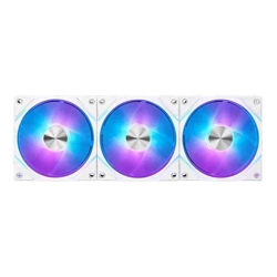 MSI MPG EZ120 ARGB WHITE-3W  Fan, 3 x MPG EZ120 ARGB fans, 7-pin JAF / 4-pin PWM  3-pin ARGB, 0~1900 RPM 10%, 73.82 CFM, white