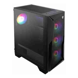 MSI MAG FORGE 130A AIRFLOW ATX Case, 2x USB 5Gbps, 1x Mic-in / Audio-out, 1x LED, 3x 2.5&quot;, 2x 2.5&quot;/3.5&quot;, ATX / Micro-ATX / Mini-ITX