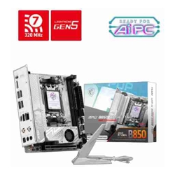 MSI B850I EDGE TI WIFI, ITX, AMD Ryzen, 2x DDR5 128GB, 1x HDMI, 1x PCI-E x16 slot, 2x M.2, 2x USB 2.0, Wi-Fi 7