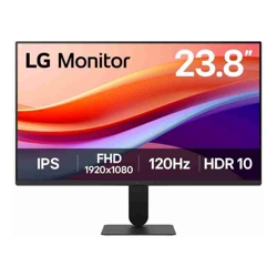 LG 24&quot; FHD 1920 x 1080, 16:9, IPS, 120Hz, D-Sub  HDMI, HDR10, External Power,HDMI cable only 3yrs Montior