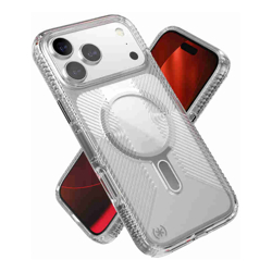 Speck Presidio Clear Grip (CL) - iPhone 17 Pro Max -Clr/Slvr