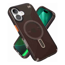 Speck Presidio Lux Grip (CL) - iPhone 17 - Shade/Orng