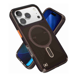Speck Presidio Lux Grip (CL) - iPhone 17 Pro - Shade/Orng