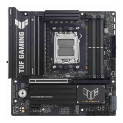 ASUS AMD TUF GAMING B650EM-PLUS WIF (AM5) Micro-ATX Motherboard, DDR5(4x), 12+2+1 Power Stages, PCIe 5.0, 3x M.2, Front USB-C, 2.5Gb LAN, Wi-Fi 6E