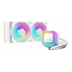 DeepCool LE240 V2 Liquid Cooler 240mm 6th Gen Pump up to 3400 PWM, Hydro Bearing, IntelLGA1851/1700/1200/1151/1150/1155, AMDAM5/AM4