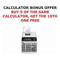 MP120MGII CANON ELECTRONIC CALCULATOR MP120-MG-ES II GIFT BOX BUY 9 GET 1 FREE