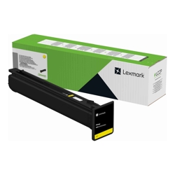 LEXMARK XC9635 XC9645 XC9655 BSD YELLOW TONER CARTRIDGE - 46.9K PAGE YIELD