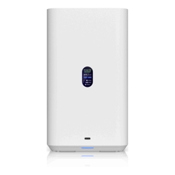 Ubiquiti UNAS 2, White, UniFi Network Attached Storage (2) 3.5" HDD Bays, 2.5 GbE Networking, USB-C Connectivity, Included PoE++ Adapter, Compact Foot