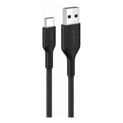 BoostCharge Pro Braided USB-A to USB-C Cable 15W 2M Black