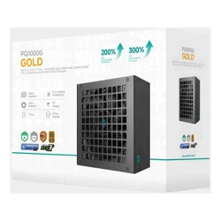 DeepCool PQ1000G 1000W Gamer Storm 80+ Gold/Cybenetics Fully Modular ATX Power Supply 120mm Fan, Japanese Capacitors, DC to DC, ATX12V V3.1,
