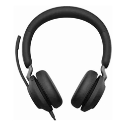 JABRA CORDED EVOLVE2 40 SE MS STEREO HEADSET, USB-C/A