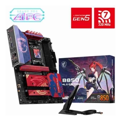MSI B850 MLG EDITION, AM5, Ryzen 9000/8000/7000, DDR5-8400+, PCIe 5.0, M.2 Gen5/Gen4, HDMI 8K, USB-C 20Gbps, Wi-Fi 7, BT 5.4, 5Gbps LAN, 7.1 Audio