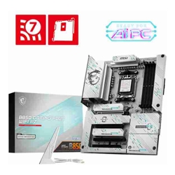 MSI B850 GAMING PLUS WIFI PZ, AMD Ryzen, 4x DDR5 256GB, 4x PCIe x16 slot, 3x M.2, 4x SATA 6G, 8x USB 2.0,  Wi-Fi 7, Bluetooth 5.4