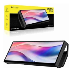 Corsair XENEON EDGE 14.5" LCD Touchscreen, 2560x720@60Hz, HDMI/USB-C, 5-point touch, magnetic mount, detachable stand, vertical/horizontal use