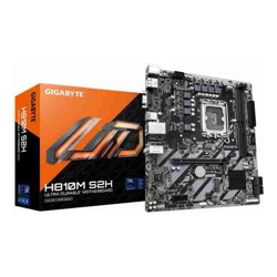 Gigabyte H810M S2H, Micro ATX, Intel LGA 1851, 2xDDR5, 1xM.2, 4xSATA 6Gb/s, RAID, 2xPCIe, 1xHDMI, 1xDP, 1xD-Sub, GbE LAN, 1xUSB 3.2, 5x USB 2.0, 3 Year Warranty