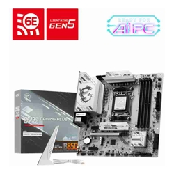MSI B850M GAMING PLUS WIFI 6E, AMD Ryzen, 4x DDR5 256GB, 1x HDMI, 1x PCI-E x16 slot, 2x M.2, 4x SATA 6G, 4x USB 2.0, Wi-Fi 6E, Bluetooth 5.3
