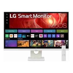 LG 27&quot; 4K UHD IPS Smart Monitor: 3840x2160  (4K UHD), 5ms response time, 60Hz refresh, ~400nit brightness, USBC / HDR400, height/tilt pivot stand