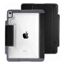 STM Dux Plus, Ultra-Protective case for Apple 12.9&quot; iPad Pro/ 3rd Gen with Pencil Storage - Black (stm-222-197L-01), stm-222-197L-01