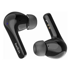 Belkin SoundForm Motion 2 True Wireless Earbuds - Black(AUC010fqBKV2),33 Hours Playtime,Bluetooth 5.3 Pairing,IPX5-Rated,12mm Drivers,2 Years Warranty
