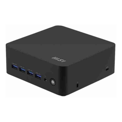 MSI Cubi Z AI 8M with Hawk Point R5, Ryzen 5 8645HS/Up to DDR5/dTPM/2*M.2/2*HDMI/2*USB C 4.0/4*Display/2*LAN/Wifi6E/Card Reader/Power Switch Cable/3Y
