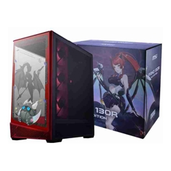 MSI PANO 130R MLG EDITION, Mid-Tower, ATX/M-ATX/ITX, 400mm GPU, 165mm CPU cooler, USB-C 20Gbps, 4 ARGB fans, 360mm rad, PSU 180mm, 7 slots, 3 SSDs