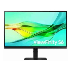 Samsung 23.8&quot;/24&quot; S6 ViewFinity 100Hz QHD IPS Monitor 2K 2560x1440 16:9 5ms Height Adjust Tilt Swivel Pivot DP1.4 HDMI USB-C HUB LAN HAS HDR10 VESA 3Y