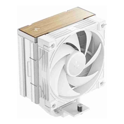 DeepCool AK400 G2 WH Wood Grain Top Cover CPU Cooler, 4 Heat Pipes, 4-pin PWM, Hydro Bearing, Intel LGA1851/1700/1200/115x, AMD AM5/AM4