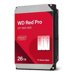 Western Digital WDRed Pro NAS Hard Drive - 26TB 3.5&quot; 272MB/s 7200 RPM 512MB SATA HD 5yrs warranty
