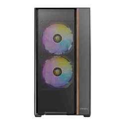 Antec Flux Rear ATX Micro-ATX ITX, TG side, 7 slots, 1x3.5&quot;,2x2.5&quot;, 5 fans incl ARGB, 360mm rad, GPU400mm, Mid Tower case