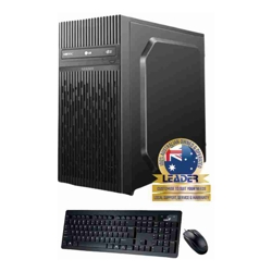 Leader Visionary 558 Desktop, Intel i5-12400 CPU, 16GB DDR5, 500GB M.2 NVMe SSD, 450W PSU, B760 Chipset, Windows 11 Home, 1 Year Warranty