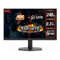 AOC 27G11ZE2-P, Budget Gaming 27" FHD IPS Monitor, 1920x1080, 16:9, 0.3ms, 240Hz, Adaptive Sync, 1x HDMI, 1xDP, VESA, Tilt, 3 Year Warranty