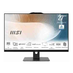 MSI MODERN AM272P 1M-1218AU, AIO, 27" FHD Screen, Intel Core i5-120U, 16GB DDR5 RAM, 1TB NVMe SSD, Keyboard+Mouse, Webcam, Wireless AX+Bluetooth, Windows 11 Pro, 3 Year Onsite Warranty