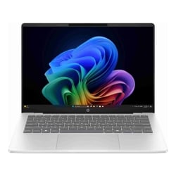 HP OmniBOok 5 14" WUXGA OLED Laptop - Snapdragon X, 16GB RAM, 512GB SSD, WIn11 Home, Silver, 1  Year Warranty