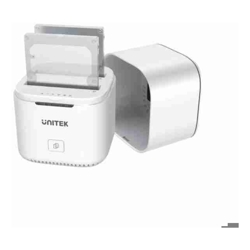 Unitek USB-C to 2.5 Inch Dual SATA 6G Hard Disk Docking Station with Offline Clone, AU 5V2A Power Adapter