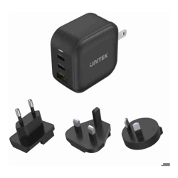 Unitek Travel Tri GaN 3 Port 66W Charger
