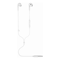 Choetech OC-A016 3.5mm lateral in ear Stereo sound Wired Headphones White