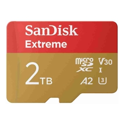 SanDisk 2TB Extreme microSDXC UHS-I CARD (SDSQXAV-2T00-GN6MN)