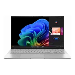 ASUS Vivobook S15 (S5507) 15.6" 2.8K OLED 120Hz Notebook Laptop - Snapdragon X Elite, 32GB RAM, 1TB SSD, Copilot+ PC, Win11 Home, Cool Silver, 1 Year Warranty (Ex Demo)