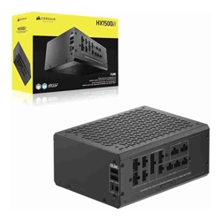 Corsair HX1500i SHIFT Fully Modular Platinum ATX Power Supply, ATX 3.1, 8x PATA, 2x EPS,12x SATA, 6x PCIe, DSP, fully modular, 140mm FDB fan, 10yr WTY