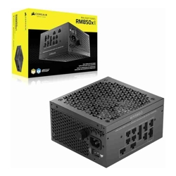 Corsair RM850x SHIFT Fully Modular ATX Power Supply (IN), 850W, ATX 3.1, Gold efficiency, FDB 140mm fan, fully modular, zero RPM, 10yr warranty